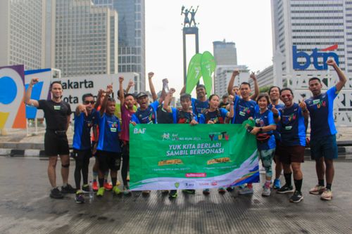 Race photo from Road to BAF Lions Run 2024