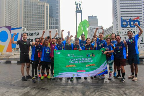 Race photo from Road to BAF Lions Run 2024