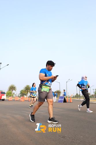 Race photo from ISOPlus Run 2024 Jakarta