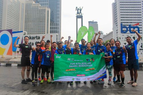 Race photo from Road to BAF Lions Run 2024