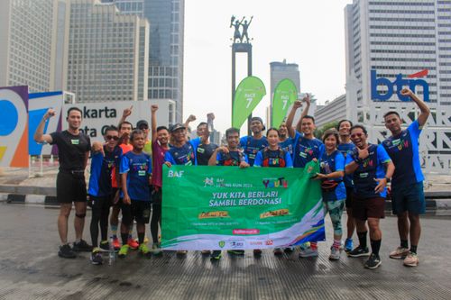 Race photo from Road to BAF Lions Run 2024