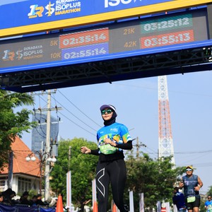 Race photo from SURABAYA ISOPLUS MARATHON 2026