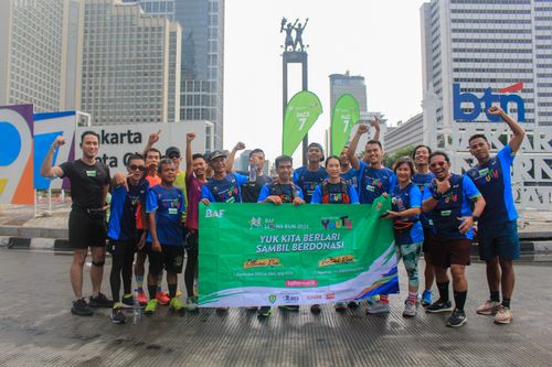 Race photo from Road to BAF Lions Run 2024