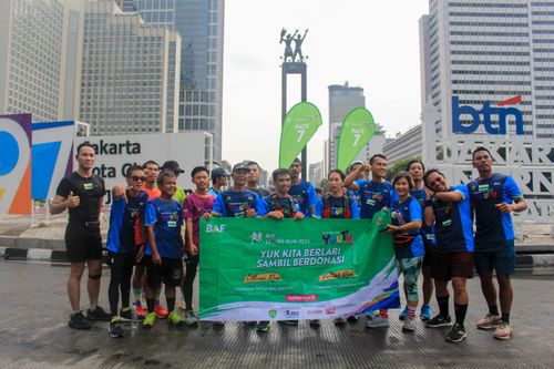 Race photo from Road to BAF Lions Run 2024