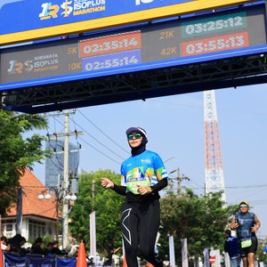 Race photo from SURABAYA ISOPLUS MARATHON 2026