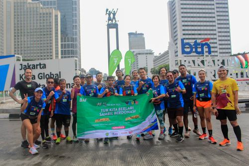 Race photo from Road to BAF Lions Run 2024