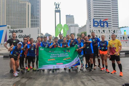 Race photo from Road to BAF Lions Run 2024