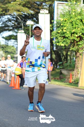 Race photo from Taman Budaya x BOGORUN 2025