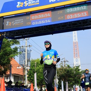 Race photo from SURABAYA ISOPLUS MARATHON 2026