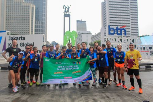 Race photo from Road to BAF Lions Run 2024
