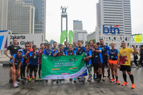 Race photo from Road to BAF Lions Run 2024