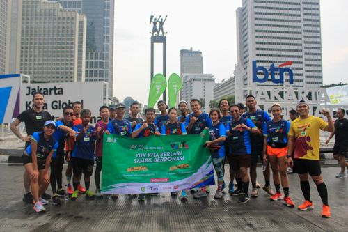 Race photo from Road to BAF Lions Run 2024