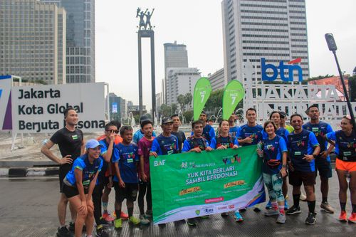 Race photo from Road to BAF Lions Run 2024