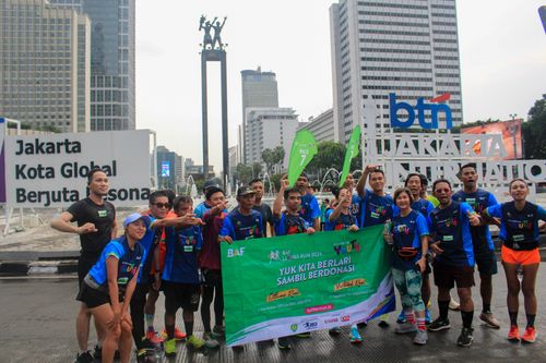 Race photo from Road to BAF Lions Run 2024
