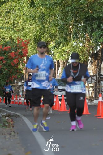 Race photo from Jabar Run 10K 2024
