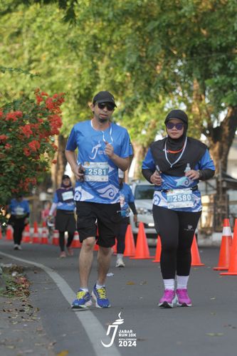 Race photo from Jabar Run 10K 2024