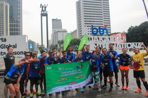 Race photo from Road to BAF Lions Run 2024