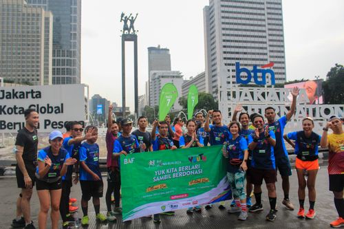 Race photo from Road to BAF Lions Run 2024