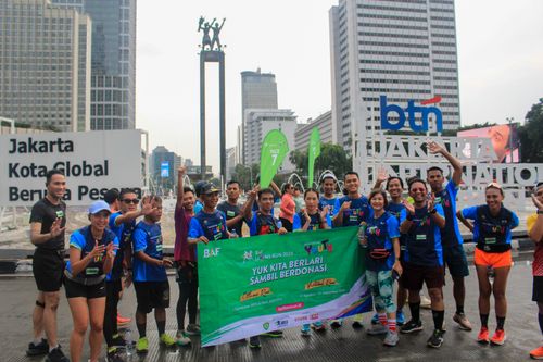 Race photo from Road to BAF Lions Run 2024
