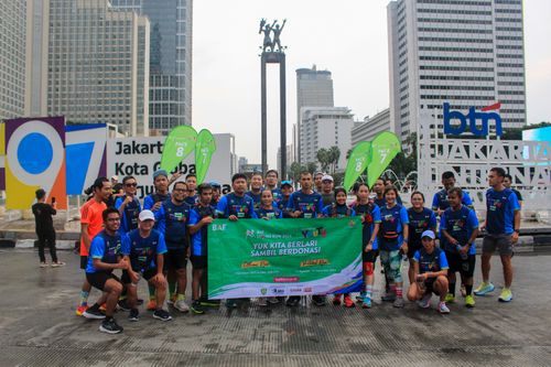 Race photo from Road to BAF Lions Run 2024