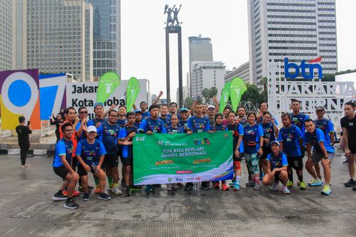 Race photo from Road to BAF Lions Run 2024