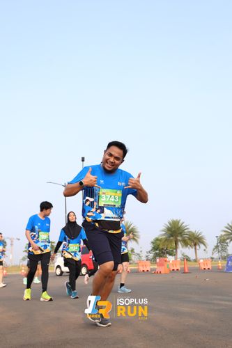 Race photo from ISOPlus Run 2024 Jakarta