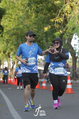 Race photo from Jabar Run 10K 2024