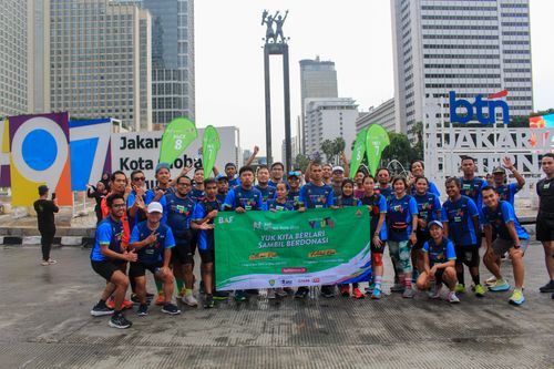 Race photo from Road to BAF Lions Run 2024