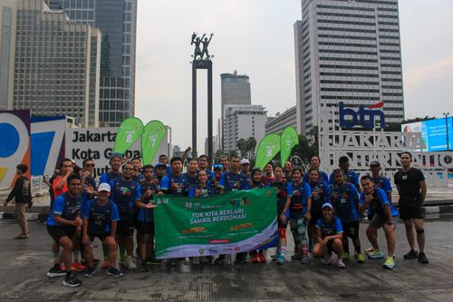Race photo from Road to BAF Lions Run 2024