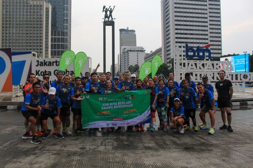 Race photo from Road to BAF Lions Run 2024