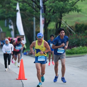 Race photo from BOGORUN 2026