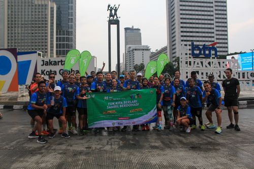 Race photo from Road to BAF Lions Run 2024