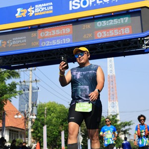 Race photo from SURABAYA ISOPLUS MARATHON 2026
