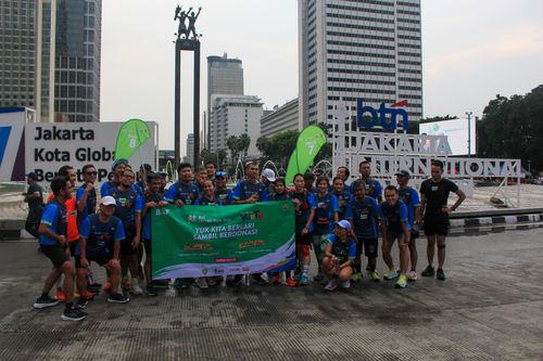 Race photo from Road to BAF Lions Run 2024