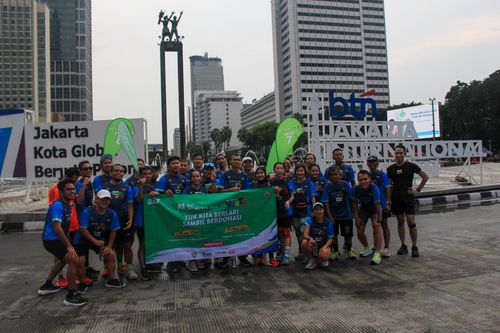 Race photo from Road to BAF Lions Run 2024