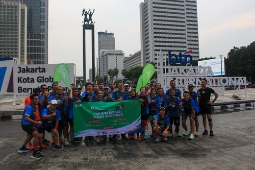 Race photo from Road to BAF Lions Run 2024