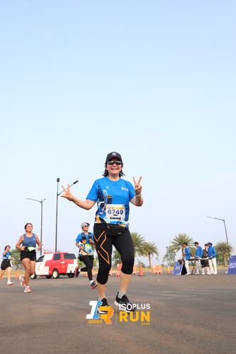 Race photo from ISOPlus Run 2024 Jakarta