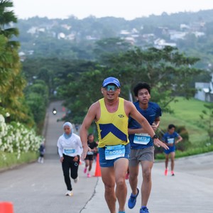 Race photo from BOGORUN 2026
