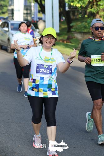 Race photo from Taman Budaya x BOGORUN 2025