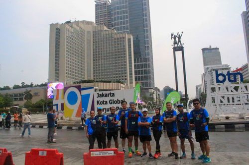 Race photo from Road to BAF Lions Run 2024