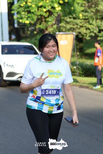 Race photo from Taman Budaya x BOGORUN 2025