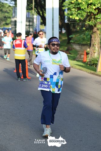 Race photo from Taman Budaya x BOGORUN 2025
