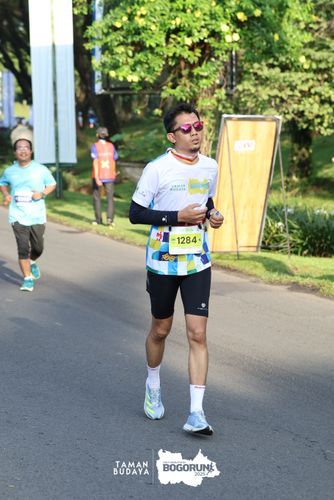 Race photo from Taman Budaya x BOGORUN 2025
