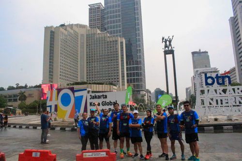 Race photo from Road to BAF Lions Run 2024