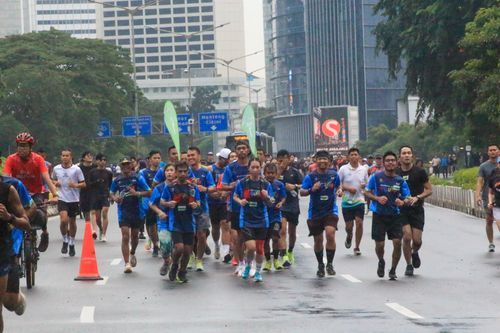 Race photo from Road to BAF Lions Run 2024