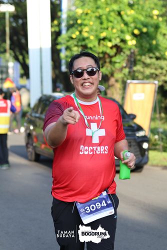 Race photo from Taman Budaya x BOGORUN 2025