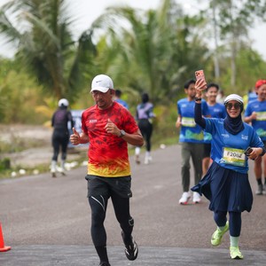Race photo from Belitung Multisport Festival