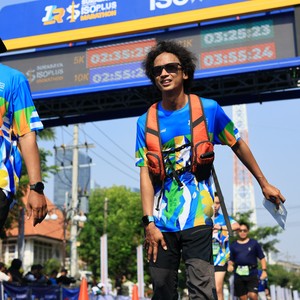 Race photo from SURABAYA ISOPLUS MARATHON 2026