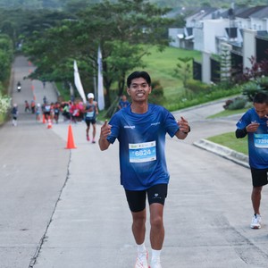 Race photo from BOGORUN 2026