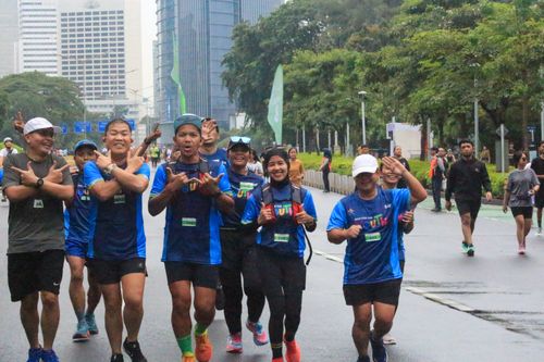 Race photo from Road to BAF Lions Run 2024